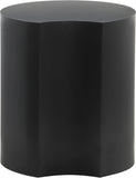 Dimple Black End Table - Stylish Modular Iron Design for Modern Living Rooms and Contemporary Spaces