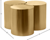 Dimple Coffee Table - Contemporary Brushed Iron Design for Modern Living Spaces and Versatile Style
