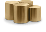Dimple Coffee Table - Stunning Brushed Iron Design for Contemporary Living Spaces and Modular Use