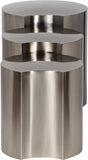 Dimple End Table – Stylish Brushed Metal Design for Contemporary Living Spaces and Modular Styling