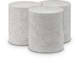 Dimple Coffee Table - Contemporary Brushed Iron Design for Modern Living Spaces and Versatile Style