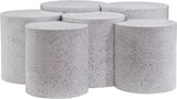 Dimple Contemporary Coffee Table - Modular Iron Design for Stylish Living Room Elegance and Versatility
