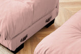 CLOUDIES 134" 3 Seater Sofa with 1 Ottoman
