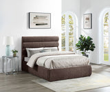 Adam - Chenille Fabric Bed With 52" Headboard