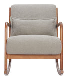 Hady Rocking Chair Gray