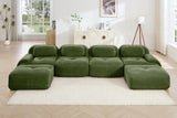 MIA 152'' 4-Seater Sofa with 2 Ottomans