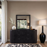 Astrid - Solid Wood And Oak Veneer Mirror