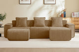 HARRISON 108" 3-Seater Sofa with 2 Ottomans