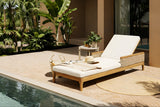 JAVIX Adjustable Outdoor Chaise Lounge