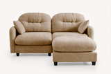 MOLLY 74" Loveseat with 1 Ottoman