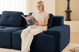 CORDELIA 116" 5-Seater Sectional with 2 Ottomans