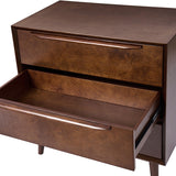 Rebecca 3-Drawer Mid-century Modern Nightstand