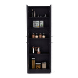 Lynch 71-Inch High Kitchen Pantry Storage Cabinet with Four Doors, Five Adjustable Shelves, Freestanding Cupboard for Dining Room, Living Room, Laundry or Multifunctional Home Organization and Space-Saving Storage Solutions