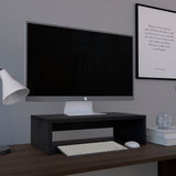 Atacama 19" Wide Monitor Stand Riser, Laptop Stand For Desk, Laptop Riser, Desk Organizer For Monitor, Computer Stand For Laptop, Pc, Printer, For Home & Office Light Gray