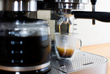 Stainless Steel Combination Pump Espresso Machine with 10-Cup Drip Coffeemaker