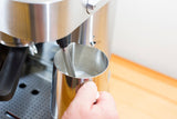 Stainless Steel Combination Pump Espresso Machine with 10-Cup Drip Coffeemaker