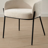 Aila Modern Upholstered Dining Chair (Set of 2)