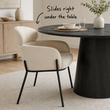Aila Modern Upholstered Dining Chair (Set of 2)