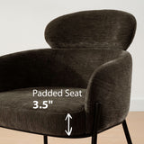 Aila Modern Upholstered Dining Chair (Set of 4)
