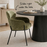 Aila Modern Upholstered Dining Chair (Set of 6)