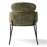 Aila Modern Upholstered Dining Chair (Set of 2)
