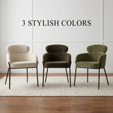 Aila Modern Upholstered Dining Chair (Set of 4)