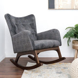 Alistair Gray Fabric Rocking Chair