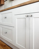 DESIGN3835 Brushed Brass Solid Cabinet Knobs – Sleek Design, Easy to Install, Built to Last