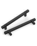 DESIGN3909 Champagne Bronze Cabinet Pulls | Square Cabinet Handles for Cabinets & Drawers
