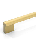 DESIGN4497 Timeless Modern Cabinet Pulls – Brushed Gold, Easy to Install, Durable