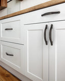 DESIGN2792 Oil Rubbed Bronze Arch Cabinet Pulls | Sleek Cabinet Handles with Comfortable Grip for Kitchen & Furniture