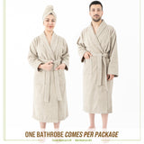 American Soft Linen, 100% Cotton Robes for Women and Men, Soft Lightweight Unisex Couple Turkish Bathrobes Wholesale