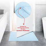 American Soft Linen 100% Cotton Bath Mat Rugs, 17x24 inches with Silicone Backing, Soft Absorbent Grip-Enhanced Bath Mats for Bathroom - 50 Set Case Pack