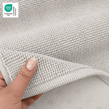 American Soft Linen 100% Cotton Bath Mat Rugs, 17x24 inches with Silicone Backing, Soft Absorbent Grip-Enhanced Bath Mats for Bathroom - 50 Set Case Pack