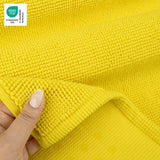 American Soft Linen 100% Cotton Bath Mat Rugs, 20x34 inches with Silicone Backing, Soft Absorbent Grip-Enhanced Bath Mats for Bathroom