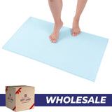 American Soft Linen 100% Cotton Bath Mat Rugs, 20x34 inches with Silicone Backing, Soft Absorbent Grip-Enhanced Bath Mats for Bathroom - 35 Set Case Pack