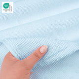 American Soft Linen 100% Cotton Bath Mat Rugs, 20x34 inches with Silicone Backing, Soft Absorbent Grip-Enhanced Bath Mats for Bathroom - 35 Set Case Pack