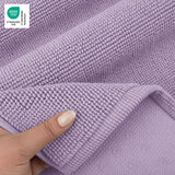 American Soft Linen 100% Cotton Bath Mat Rugs, 20x34 inches with Silicone Backing, Soft Absorbent Grip-Enhanced Bath Mats for Bathroom - 35 Set Case Pack
