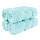 4 Piece 100% Cotton Luxury Washcloth Turkish Towel Set - 60 Set Case Pack