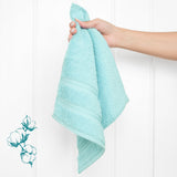 4 Piece 100% Cotton Luxury Washcloth Turkish Towel Set - 60 Set Case Pack