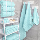 4 Piece 100% Cotton Turkish Bath Towel - 6 Set Case Pack