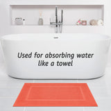 American Soft Linen Bekos 100% Cotton Bath Mat Set, 2 Piece 20x34 inches Wholesale Bath Rugs for Bathroom