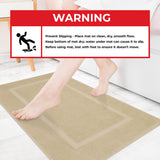 American Soft Linen Bekos 100% Cotton Bath Mat Set, 2 Piece 20x34 inches Wholesale Bath Rugs for Bathroom