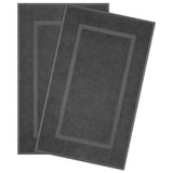 American Soft Linen Bekos 100% Cotton Bath Mat Set, 2 Piece 20x34 inches Wholesale Bath Rugs for Bathroom