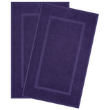 American Soft Linen Bekos 100% Cotton Bath Mat Set, 2 Piece 20x34 inches Wholesale Bath Rugs for Bathroom