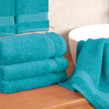 American Soft Linen Bekos 100% Cotton Turkish 4-Piece Hand Towel Sets, Wholesale Luxury Hand Towels