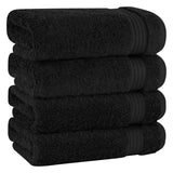 American Soft Linen Bekos 100% Cotton Turkish 4-Piece Hand Towel Sets, Wholesale Luxury Hand Towels