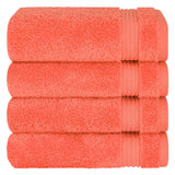 American Soft Linen Bekos 100% Cotton Turkish 4-Piece Hand Towel Sets, Wholesale Luxury Hand Towels