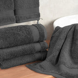 American Soft Linen Bekos 100% Cotton Turkish 4-Piece Hand Towel Sets, Wholesale Luxury Hand Towels