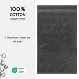 American Soft Linen Bekos 100% Cotton Turkish 4-Piece Hand Towel Sets, Wholesale Luxury Hand Towels